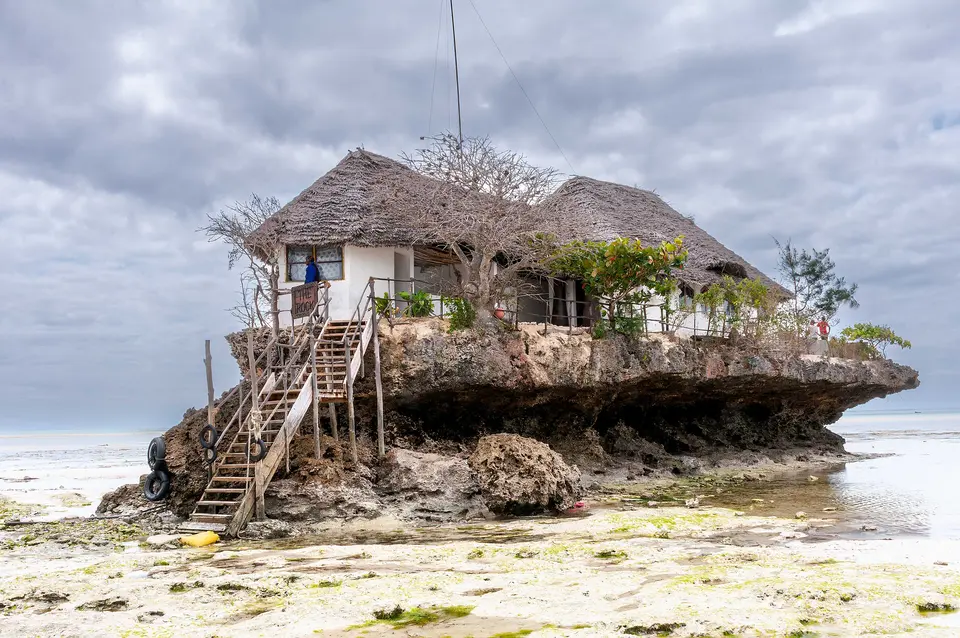 Restorāns The Rock Zanzibārā